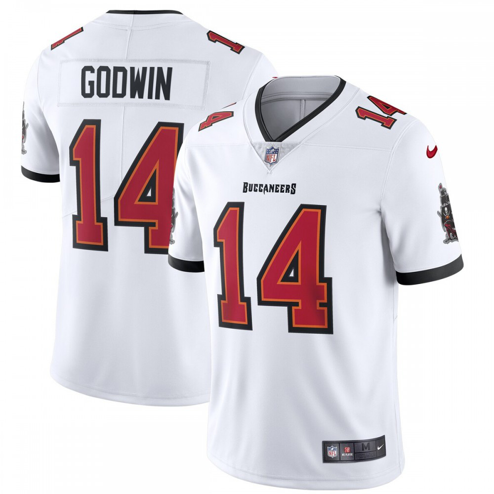 Chris Godwin Tampa Bay Buccaneers Nike Vapor Limited Player Jersey - White-GridironStore